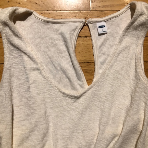 Brand New Old Navy Women’s Cream Terry Cloth Onesie Romper - Picture 9 of 16